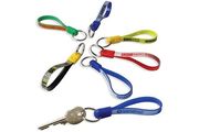 Loop Fob Keyring - Standard..Print area 120 x 6mm