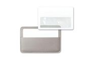 MAGNIFYING BUSINESS CARD