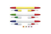 TWINCO 2 COLOUR BALL PEN