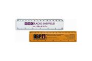 6 inch/15cm Solid Screen Printed Rulers